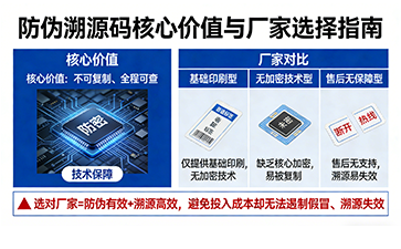 做防偽溯源碼，認(rèn)準(zhǔn)靠譜廠家，避開選型誤區(qū)